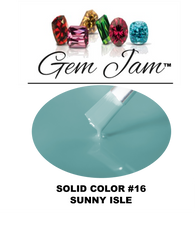 Aneway® Gem Jam™ | PROFESSIONAL COLOR NAIL GEL | 100% OPAQUE SUNNY ISLE #16 | NO-BASE, NO-TOP, NO-WIPE 