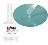 Aneway® Gem Jam™ | PROFESSIONAL COLOR NAIL GEL | 100% OPAQUE SUNNY ISLE #16 | NO-BASE, NO-TOP, NO-WIPE "SOLID COLOR" PAINT-ON NAIL GEL IN A BOTTLE, DIAMOND SHINE!