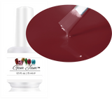 Aneway® Gem Jam™ | PROFESSIONAL COLOR NAIL GEL | 100% OPAQUE CLASSIC WINE #6 | NO-BASE, NO-TOP, NO-WIPE "SOLID COLOR" PAINT-ON NAIL GEL IN A BOTTLE, DIAMOND SHINE!