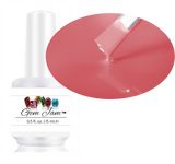 Aneway® Gem Jam™ | PROFESSIONAL COLOR NAIL GEL | 100% OPAQUE SOPHISTICATED ROSE' #33 | NO-BASE, NO-TOP, NO-WIPE "SOLID COLOR" PAINT-ON NAIL GEL IN A BOTTLE, DIAMOND SHINE!