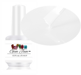 Aneway® Gem Jam™ | PROFESSIONAL COLOR NAIL GEL | 100% OPAQUE SIGNAL WHITE #29 | NO-BASE, NO-TOP, NO-WIPE "SOLID COLOR" PAINT-ON NAIL GEL IN A BOTTLE, DIAMOND SHINE!