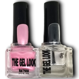 The Gel Look™ | 3-D Gel-Like Nail Polish Set | #40 SUKURA PINK + Top Coat  | The Function of UV/LED Nail Gel!