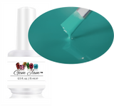Aneway® Gem Jam™ | PROFESSIONAL COLOR NAIL GEL | 100% OPAQUE VENETIAN POOL #11 | NO-BASE, NO-TOP, NO-WIPE "SOLID COLOR" PAINT-ON NAIL GEL IN A BOTTLE, DIAMOND SHINE!