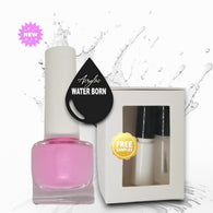 Water Based Nail Polish | Shade #054 | COTTON CANDY | Acrylac® Water Born™ Nail Color System | Starter Set