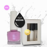 Water Based Nail Polish | Shade #056 | LUMINESCENT LAVENDER | Acrylac® Water Born™ Nail Color System | Starter Set