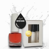 Water Based Nail Polish System | Shade #017 | AMBER GLOW | Starter Set