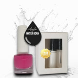 Water Based Nail Polish System | Shade #051 | ROYAL FUSHIA | Starter Set