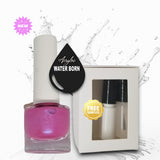 Water Based Nail Polish | Shade #055 | PLUM FAIRY | Acrylac® Water Born™ Nail Color System | Starter Set