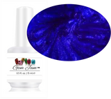 Aneway® Gem Jam™ | PROFESSIONAL COLOR NAIL GEL | 100% OPAQUE DREAM IN BLUE  | NO-BASE, NO-TOP, NO-WIPE "SOLID COLOR" PAINT-ON NAIL GEL IN A BOTTLE, DIAMOND SHINE!