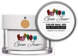 Aneway® Gem Jam™ No-Wipe Builder Nail Gel | ONE STEP, UV/LED GEL NAIL COLOR |  "SMOOTH & CREAMY" | #26 MARS | Solid Nail Color Collection | 1/2 oz.