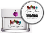 Aneway® Gem Jam™ No-Wipe Builder Nail Gel | ONE STEP UV/LED BUILDER GEL NAIL COLOR |  "SMOOTH & CREAMY" | #38 BOYSENBERRY | Diamond & Pearl™ Nail Color Collection | 1/2 oz.
