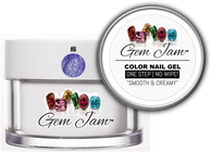 Aneway® Gem Jam™ | No-Wipe, One Step Gel Nail Color | #66 | MYSTERY VIOLETTA | 1/2 oz. Jar + *Free Bonus(s)