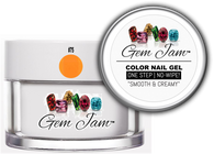 Aneway® Gem Jam™ | No-Wipe, One Step Gel Nail Color | #75 | NEON ORANGE | 1/2 oz. Jar + *Free Bonus(s)