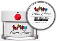 Aneway® Gem Jam™ | No-Wipe, One Step Gel Nail Color | #91 | RED-RUM | 1/2 oz. Jar + *Free Bonus(s)