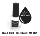 Water Based Nail Polish | Shade #057 | CARAMEL MOCHA | Acrylac® Water Born™ Nail Color System | Starter Set