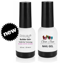 Aneway® Gem Jam™ | PROFESSIONAL BUILDER NAIL GEL IN A BOTTLE |  NEW! ONE-STEP, NO-WIPE FORMULA | COLOR: #35 | CLEAR