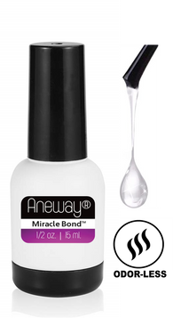 Aneway® Miracle Bond™ Nail + Tip Adhesive Glue  | BRUSH-ON
