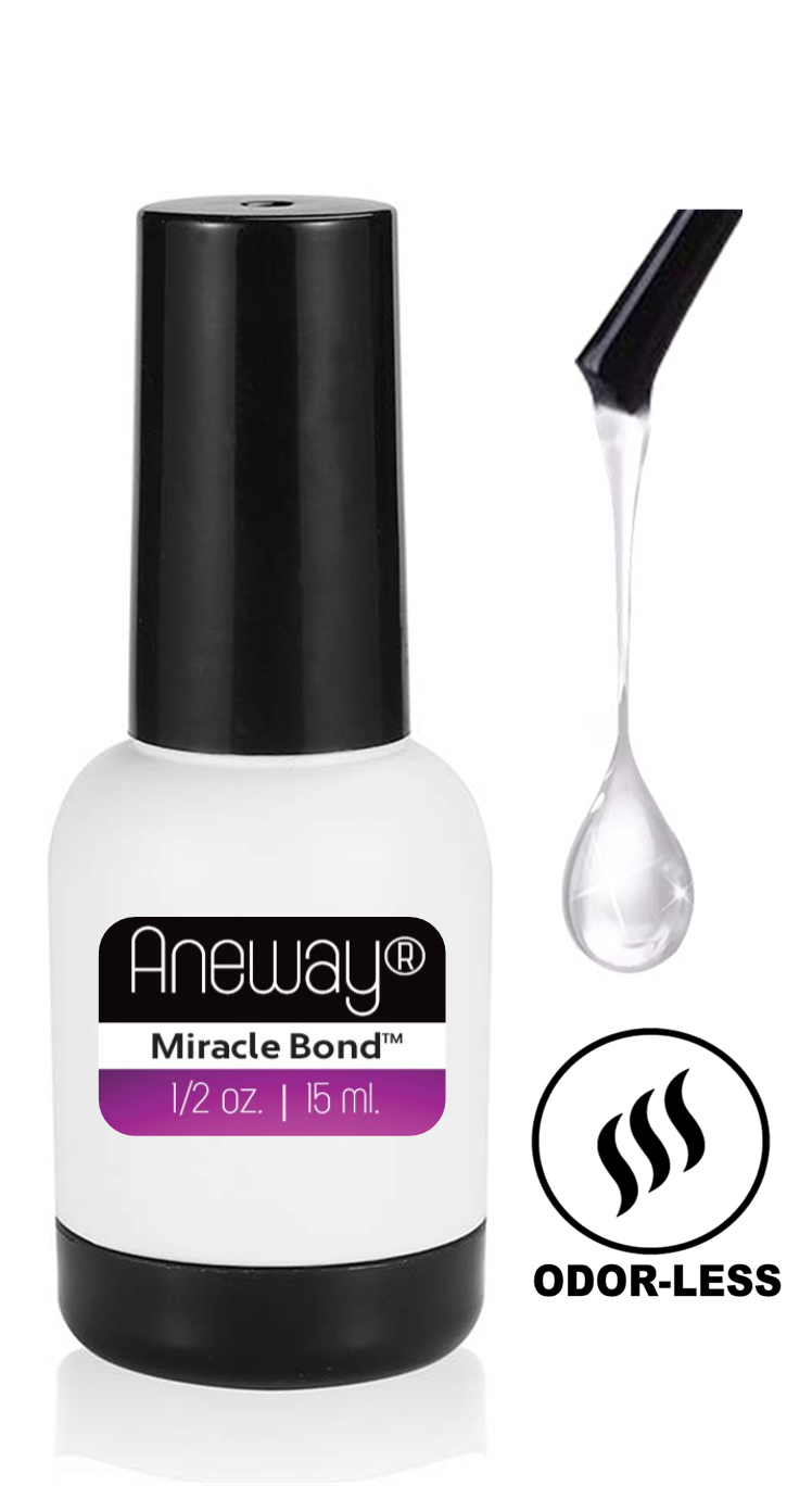 Aneway® Odor-Less Miracle Bond™ Nail + Tip Gel Resin Adhesive Glue