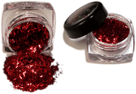 Mirrored Metallic Sparkling Red ROD GLAMOROUS™ 