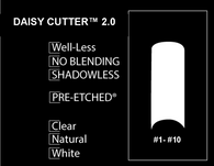 PRE-ETCHED® PRO NAIL TIPS™ | WELL-LESS DAISY CUTTER™ 2.0 | 20 CT. NATURAL