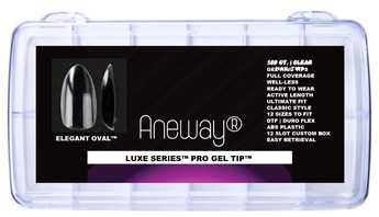 LUXE SERIES™ PRO GEL TIPS™ | ELEGANT OVAL™ (ACTIVE LENGTH) | 120 CT.