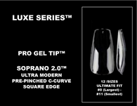 LUXE SERIES™ PRO GEL TIPS™ | SOPRANO 2.0 | 24 CT. FULL COVER NAILS