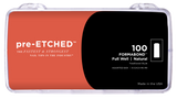 PRE-ETCHED® Pro Nail Tips™ | FORMABOND™ FULL-WELL NATURAL NAIL TIPS | 100 CT. ASSORTED NAIL TIP BOX