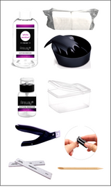 Aneway® "Deluxe" Pro Nail Soak-Off Kit - Gel, Dip System & Acrylic Nail Removal