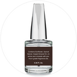 Mani + Pedi™ CUTICLE OIL  - infused with *Warm Vanilla Coconut Sugar (EO) - 1/3 FL. OZ. (Full-Size) Glass Bottle (Brush-On) - Never Sticky or Greasy!