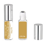 Mani + Pedi™ CUTICLE OIL  - infused with *Frankincense-Myrrh (EO) - Travel Size Glass Bottle (Roll-On) - Never Sticky or Greasy!