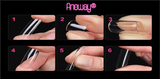 PRE-ETCHED® "SQUARE" NAIL TIPS | Pro Gel Tips™ Full Cover Well-Less Nail Tips - 40 CT. REFILL PACKAGE