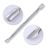 Pro Nail Cuticle Softener/Remover Gel + Pro Nail Cuticle Pusher - Dual-end - Dead-Skin Remover Combo