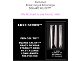 LUXE SERIES™ PRO GEL TIPS™ | XXL SQUARE | 24 CT. FULL COVER NAILS