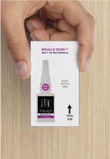 Miracle Bond™ Ultra "FLEXIBLE" Nail + Tip Gel Adhesive - 3 ML. Trial Size