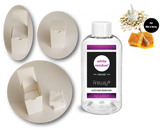 Acetone Nail Polish Remover + Soak-Off *Oatmeal, Milk & Honey | 16 Fl. Oz. | 100 FREE Soak-Off Pads + NAIL REMOVAL CLIP