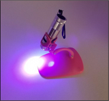 FLASH CURE™ MINI HAND HELD UV/LED NAIL GEL CURING LIGHT + HANDS FREE™  DESK TOP LAMP HOLDER